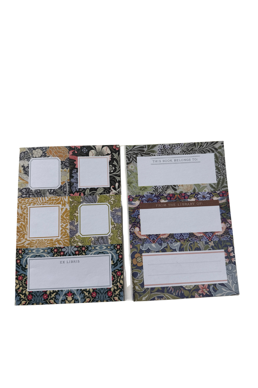 William Morris Theme  Mini Book of Labels